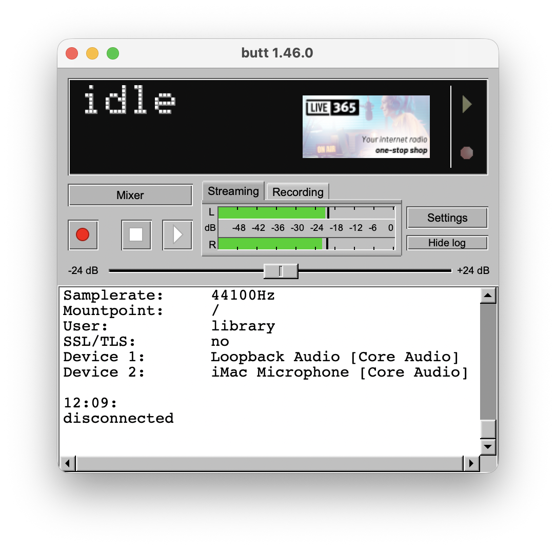 two inputs on mac